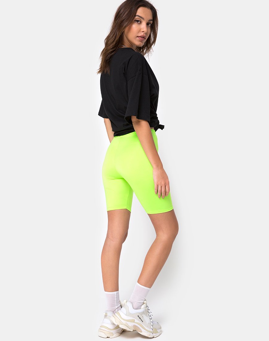 Image of Bike Short in Fluro Grün