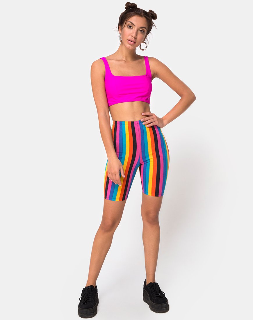 Bild von Cycle Short in New Vertical Mixed Stripe