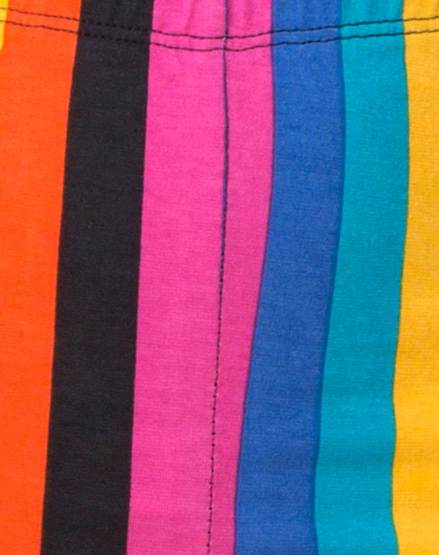 Bild von Cycle Short in New Vertical Mixed Stripe