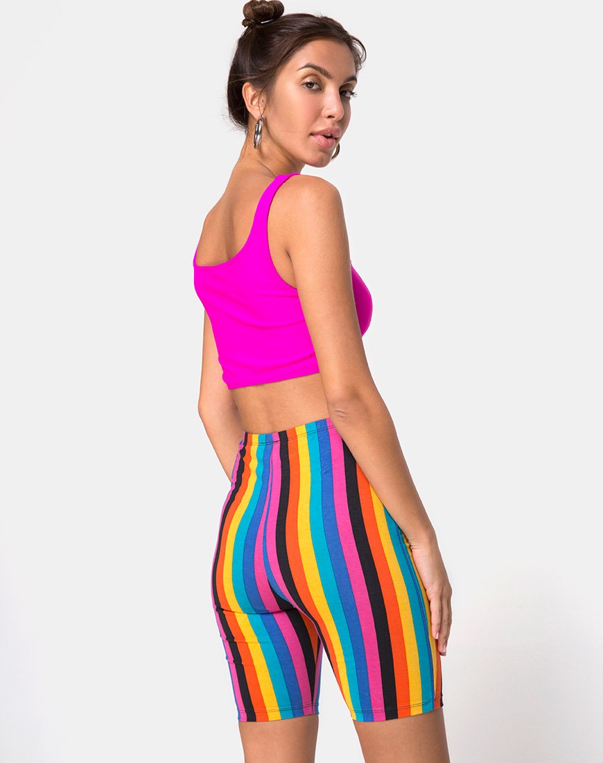 Bild von Cycle Short in New Vertical Mixed Stripe