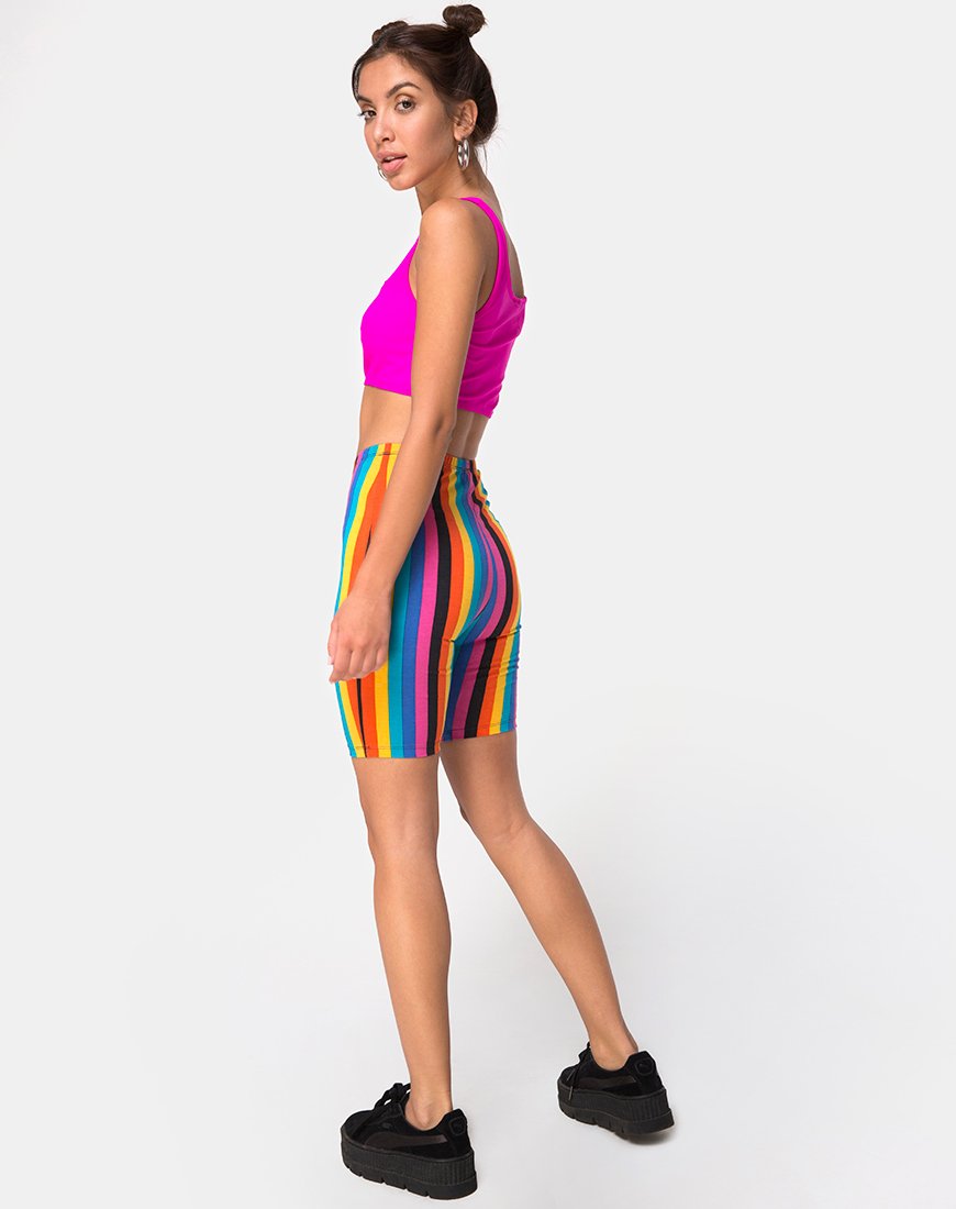 Bild von Cycle Short in New Vertical Mixed Stripe
