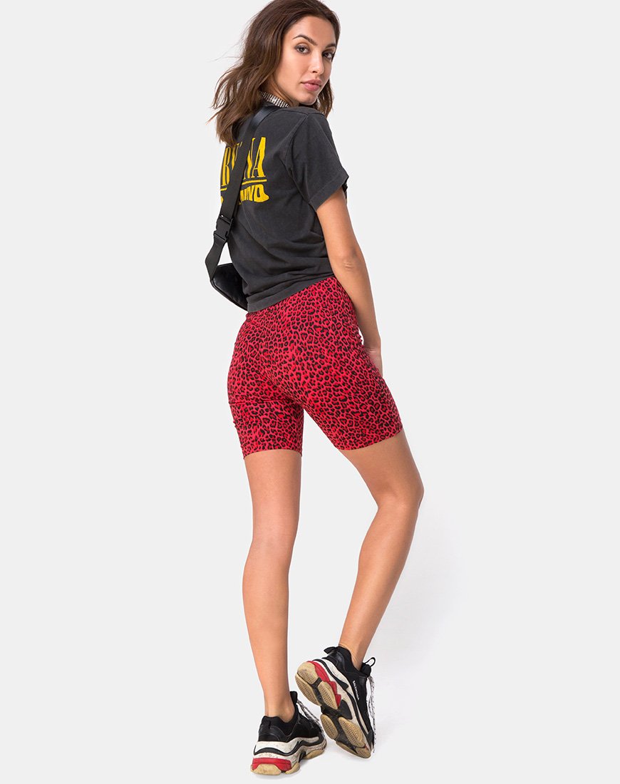Radlerhose in Buntes Tier