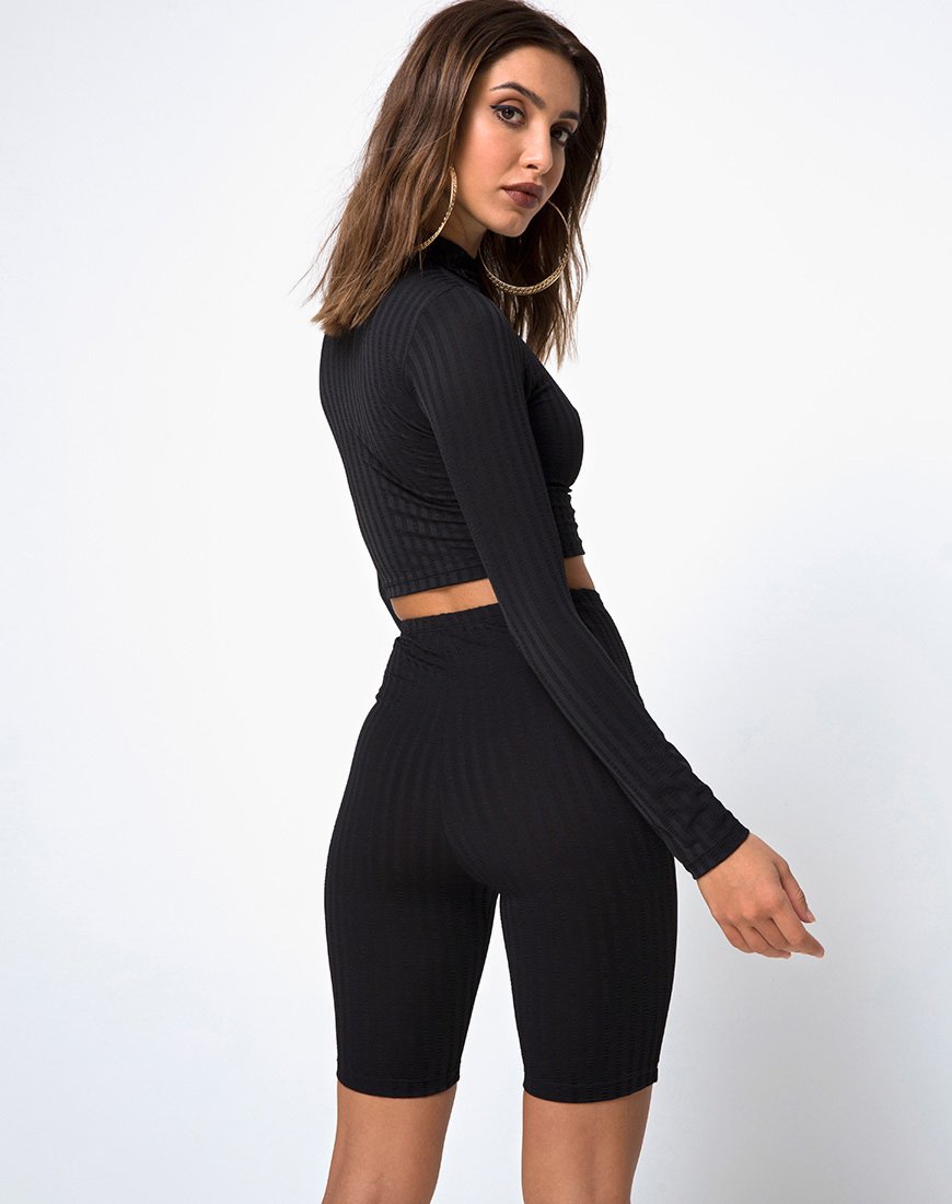 Cycle Short in Schwarz