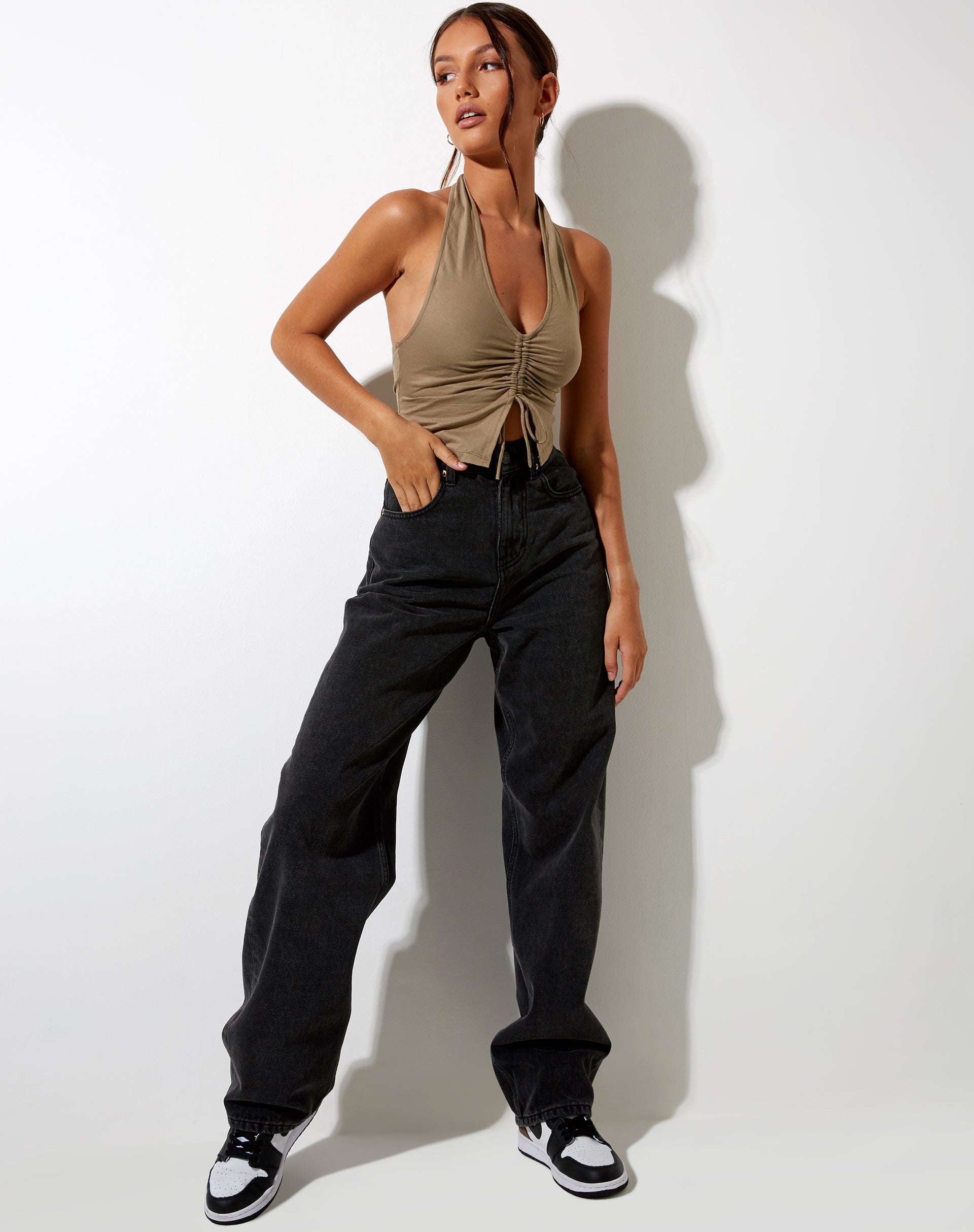 Bild von Dapa Vest Top in Eukalyptus
