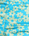 Retro Gänseblümchen Blau