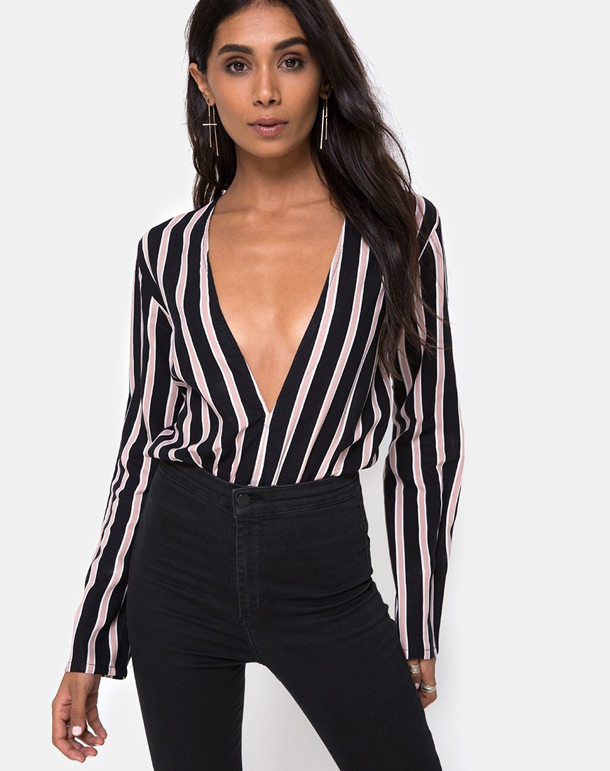 Daris Mieder in Formal Stripe