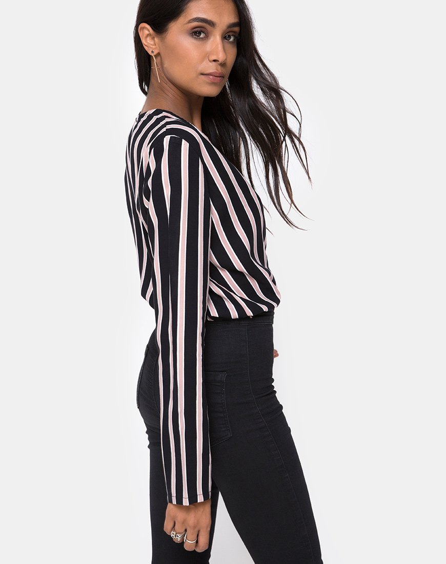 Daris Mieder in Formal Stripe