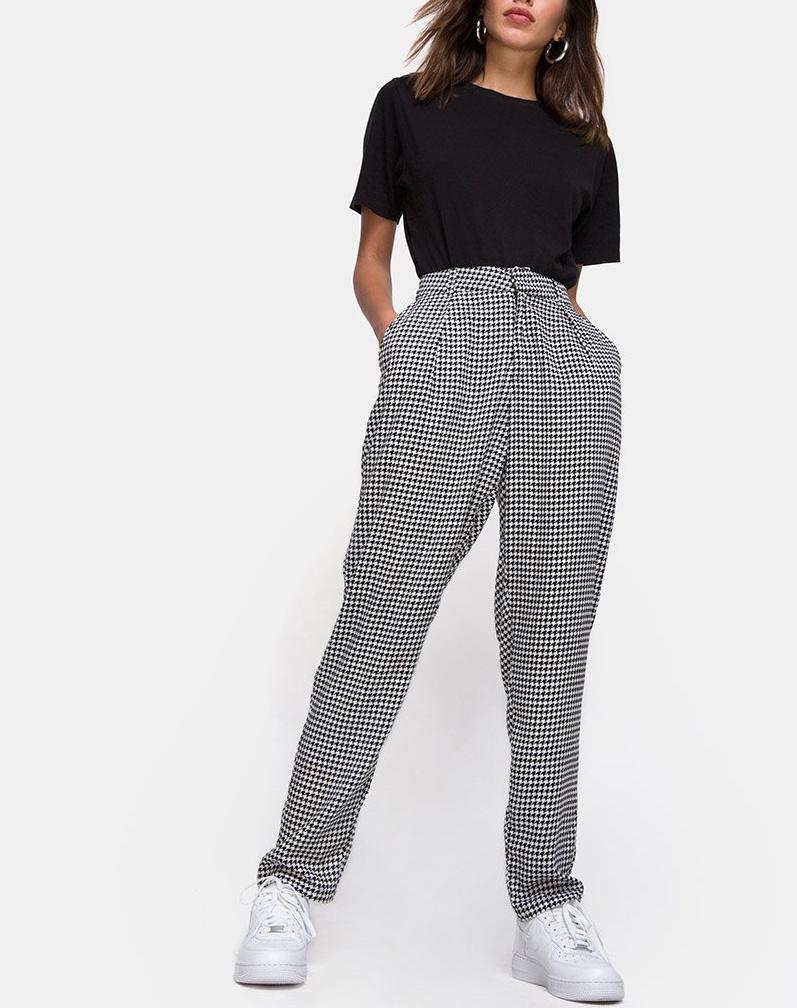Dastan-Hose in kleinem Hahnentritt