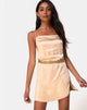 Image von Datista Kleid in Satin Gold