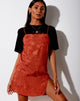 Bild von Datista Slip Dress in Satin Rose Copper