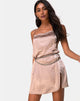 Image von Datista Kleid in Satin Taupe