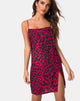 Image of Datista Kleid in Übergröße Jaguar Rot