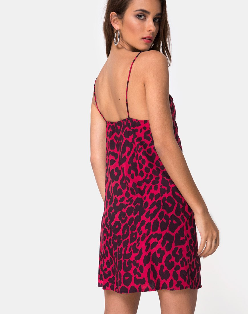Datista Kleid in Übergröße Jaguar Rot