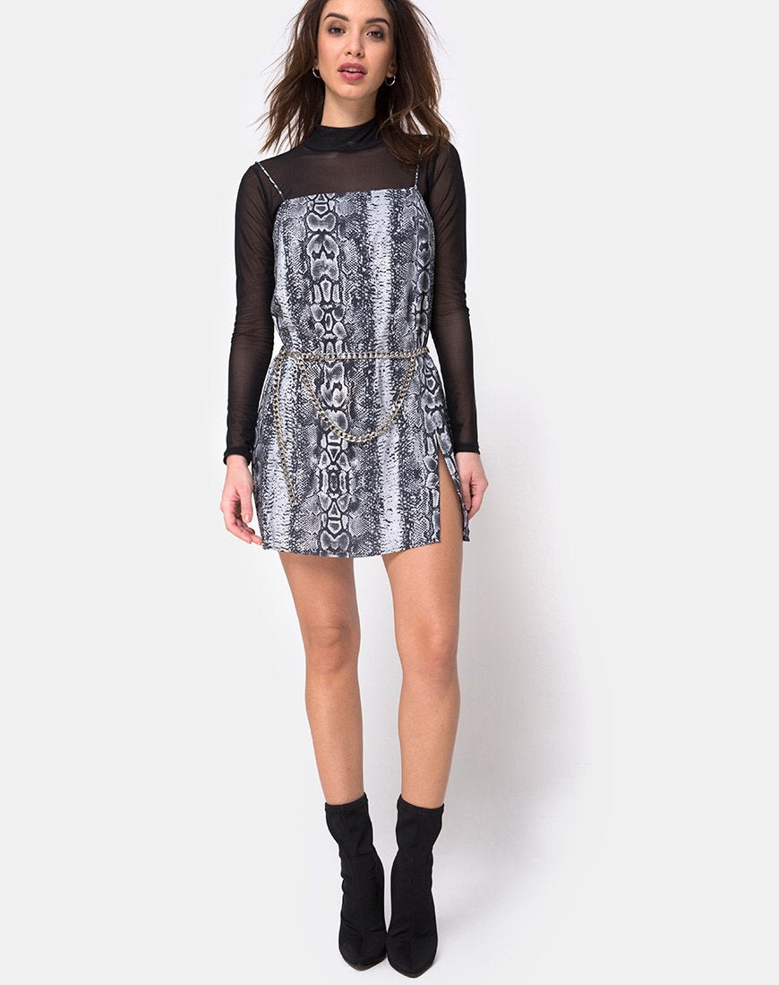 Image von Datista Slip Dress in Snake
