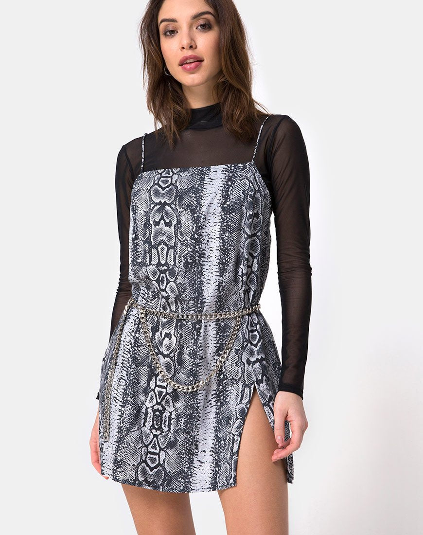 Datista Slip-Kleid in Schlange