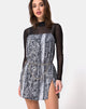 Image von Datista Slip Dress in Snake
