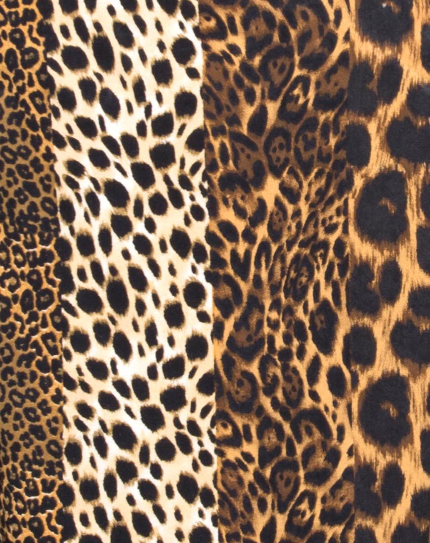 Image von Datista Kleid in Animal Stripe