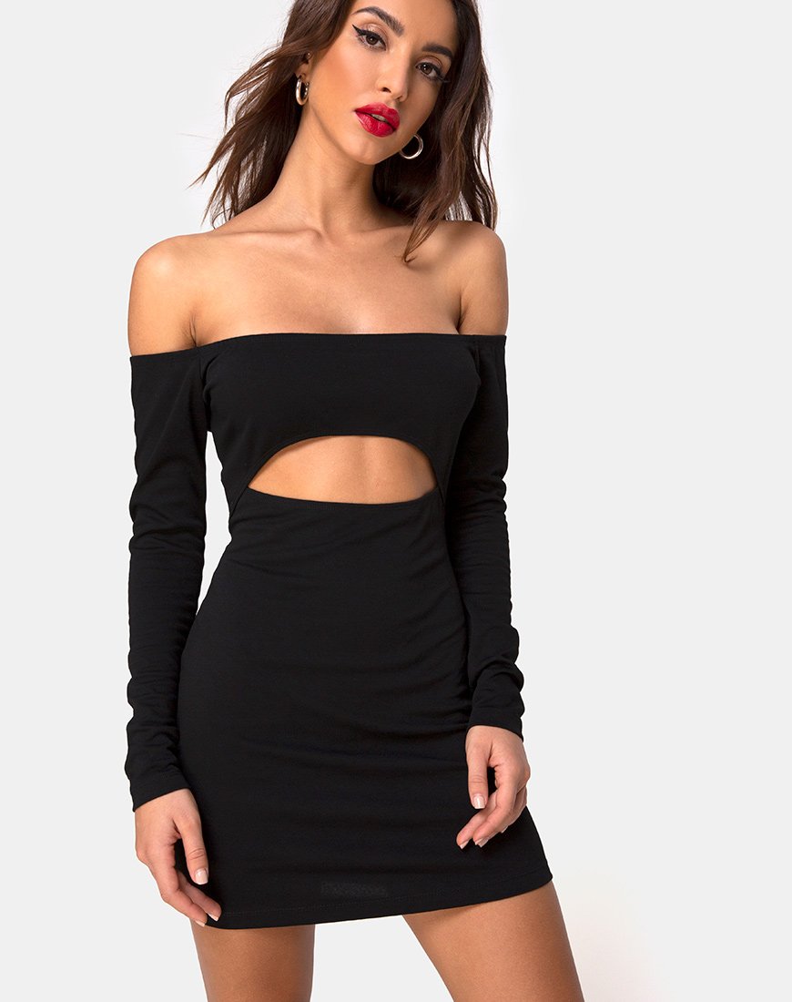 Image von Derah Kleid in Schwarz