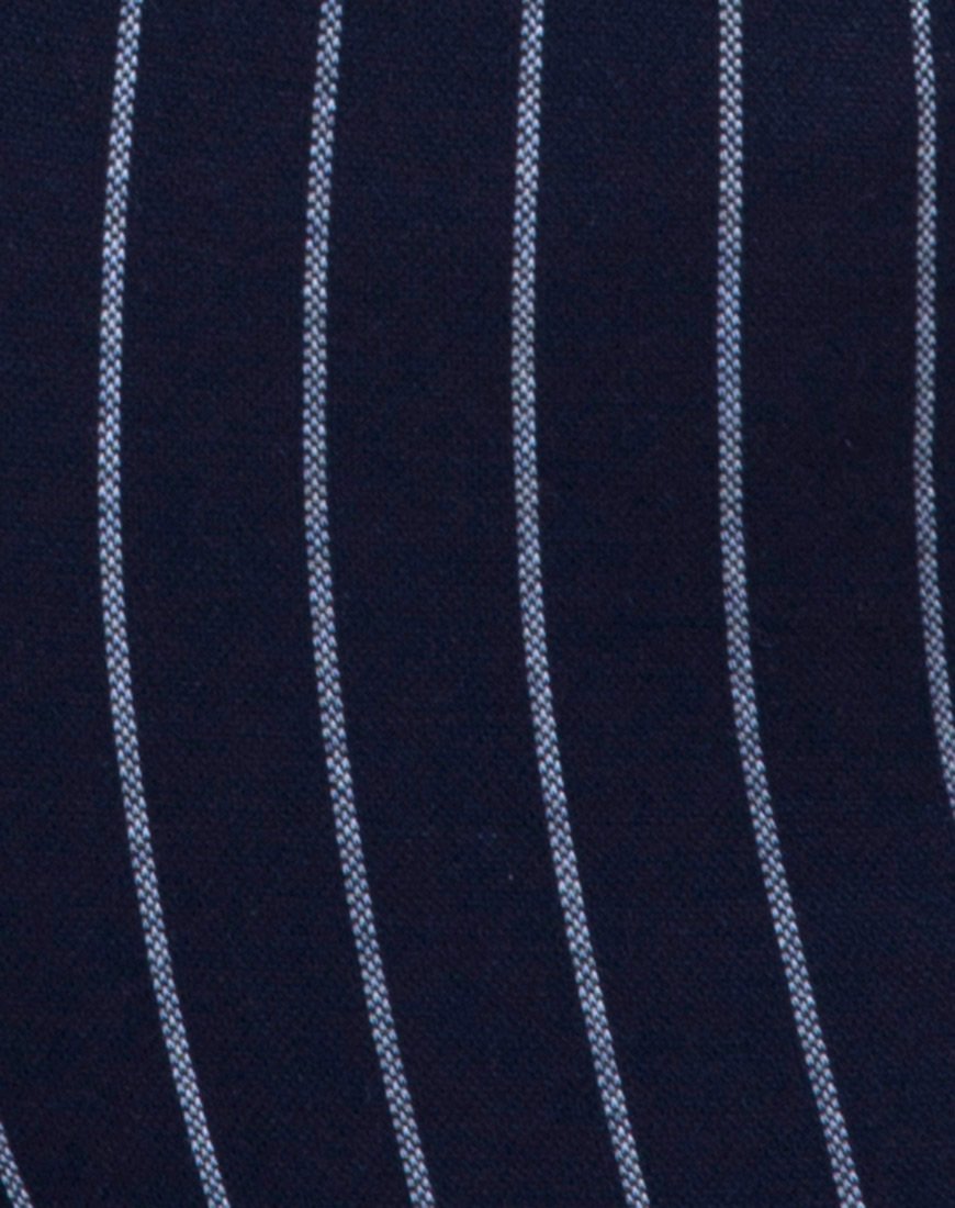 Bild von Devile Unitard in Nadelstreifen Navy