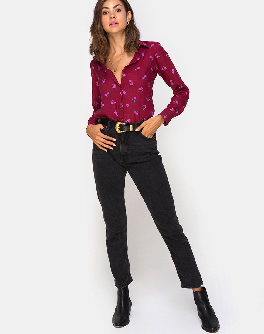 Bild von Dimaris Shirt in Magenta Rose Pink