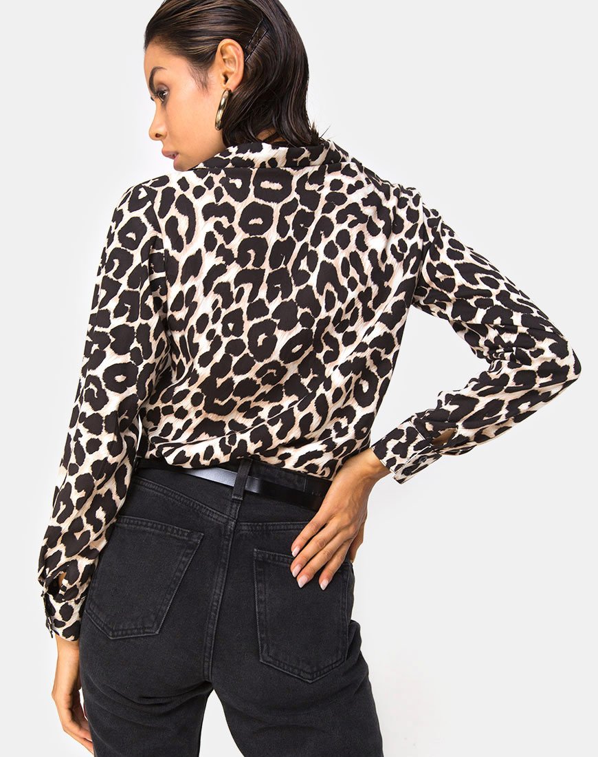 Bild von Dimaris Shirt in Übergröße Jaguar