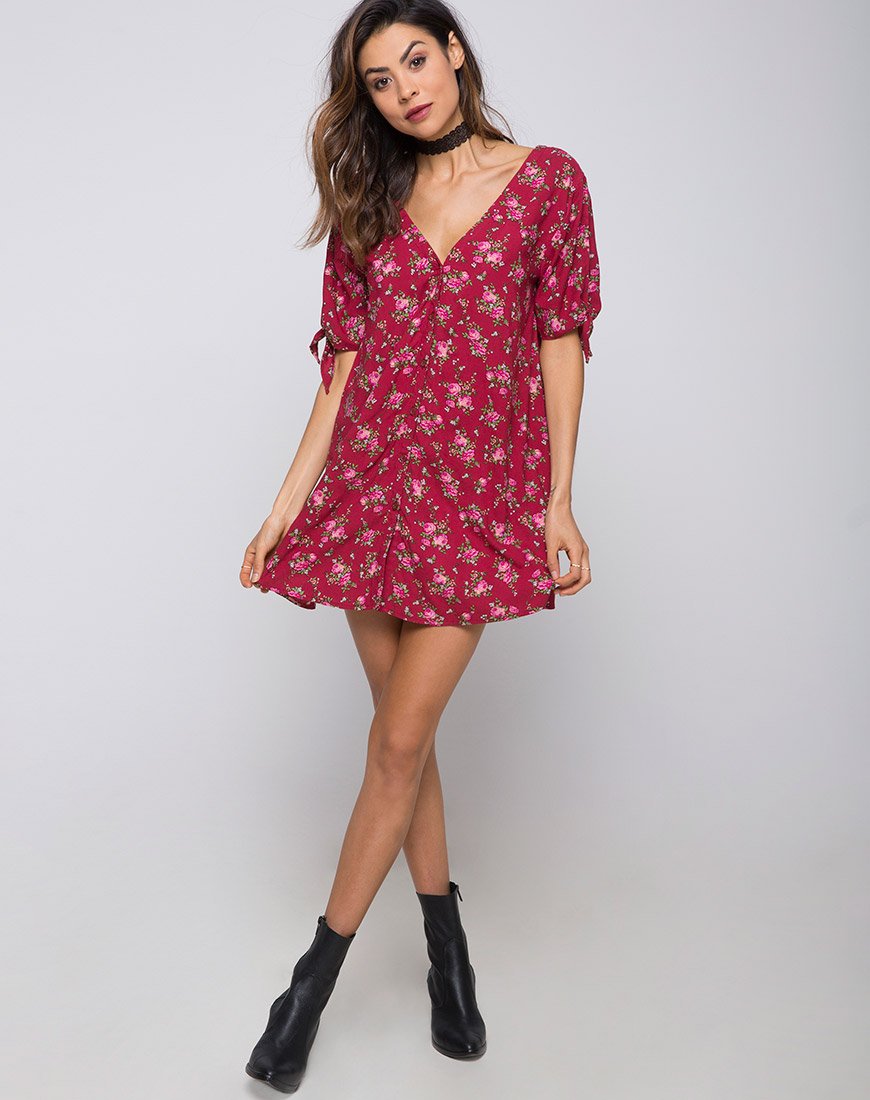 Bild von Dinda Kleid in Soheila Floral