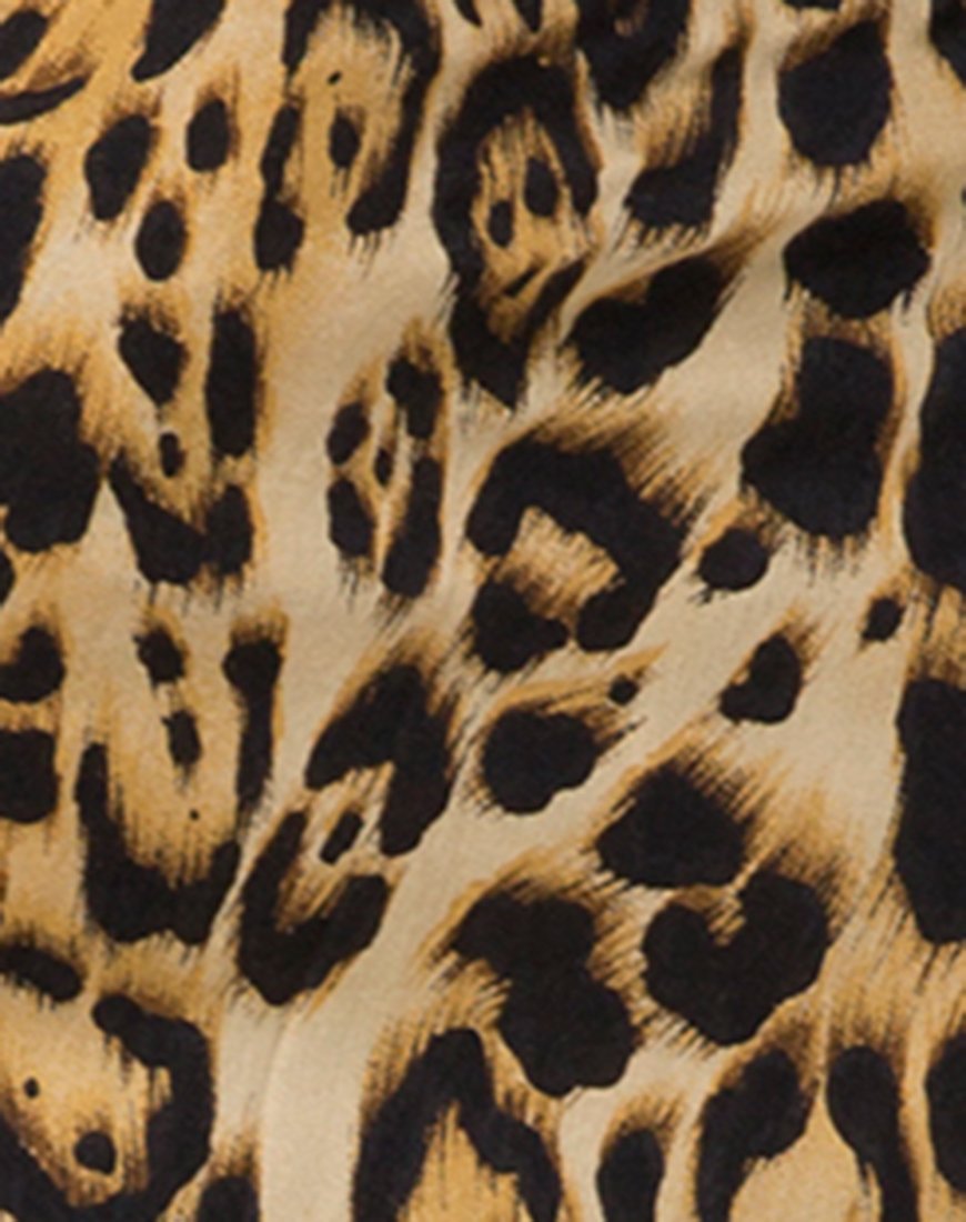 Bild von Datista Slip Dress in Leopard