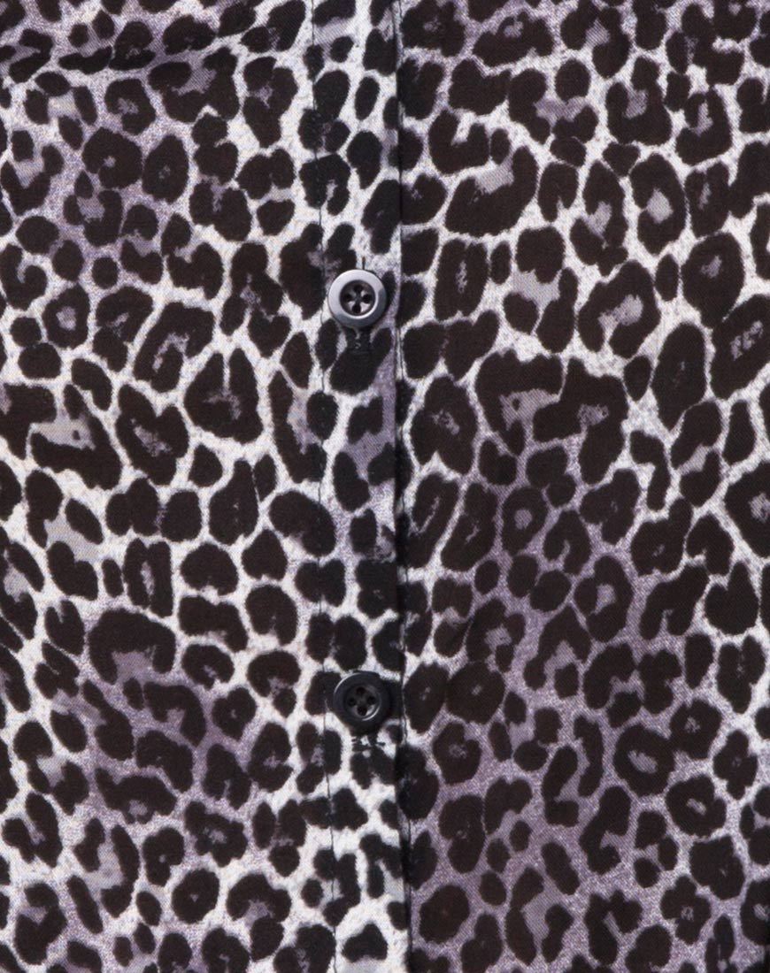 Bild von Disam Shirt in Rar Leopard Grau