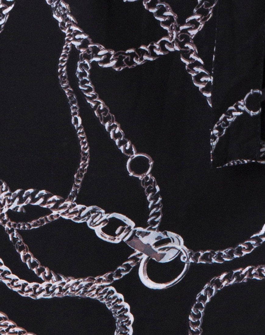 Image von Dise Hemdkleid in Kette