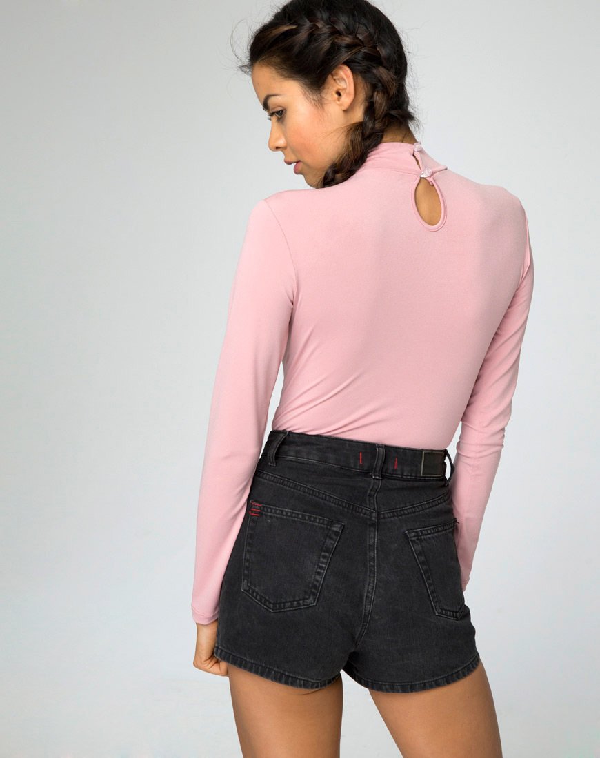 Dorea Choker Mieder in Blush