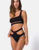 Bild von Drelins Bikinioberteil in Schwarz Rib