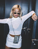Bild von Rhala Crop Top aus weißem Netz
