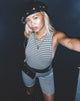 Bild von Acro Unitard in Dogtooth