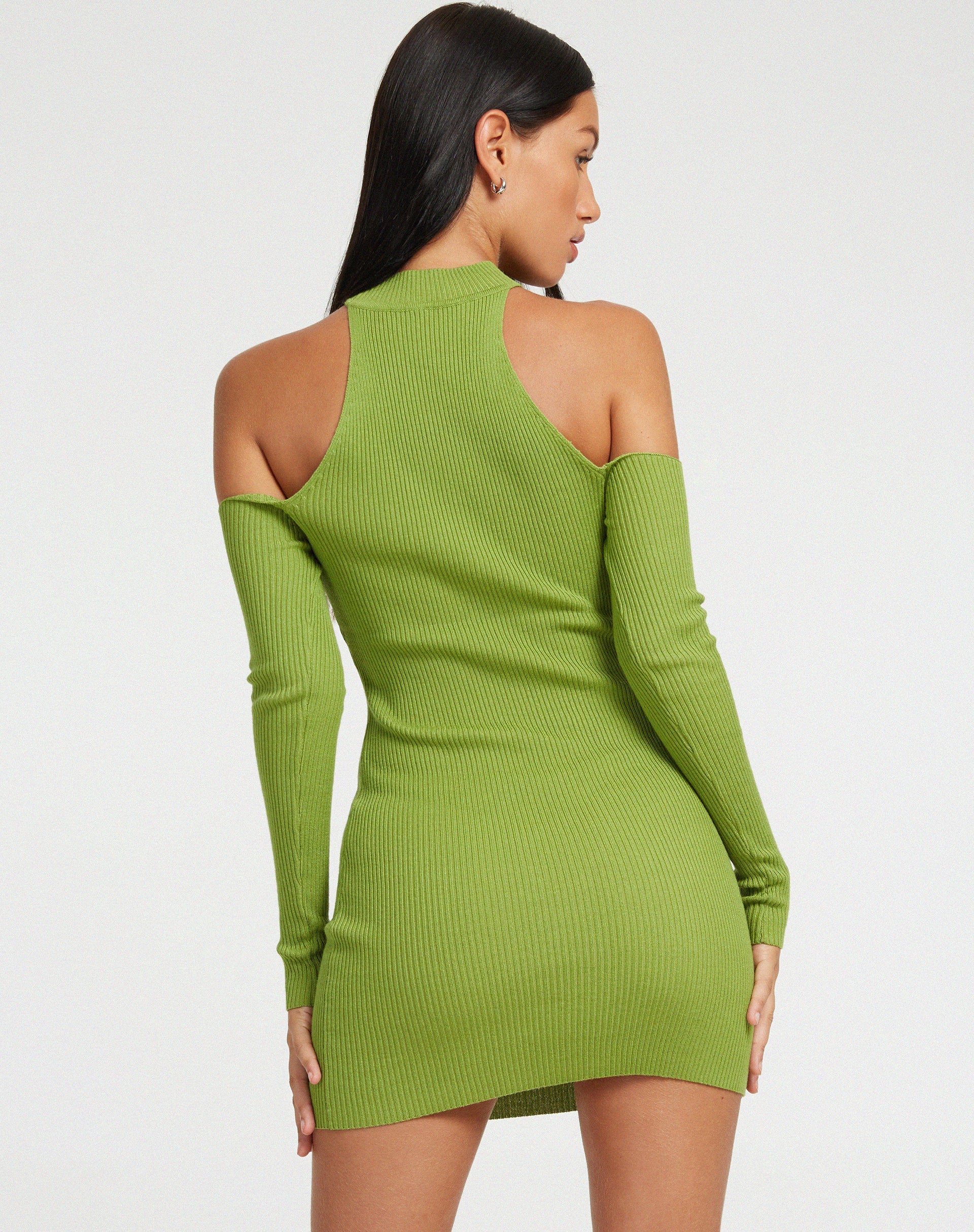 Abbildung von Dundar Mini Dress in Golden Lime