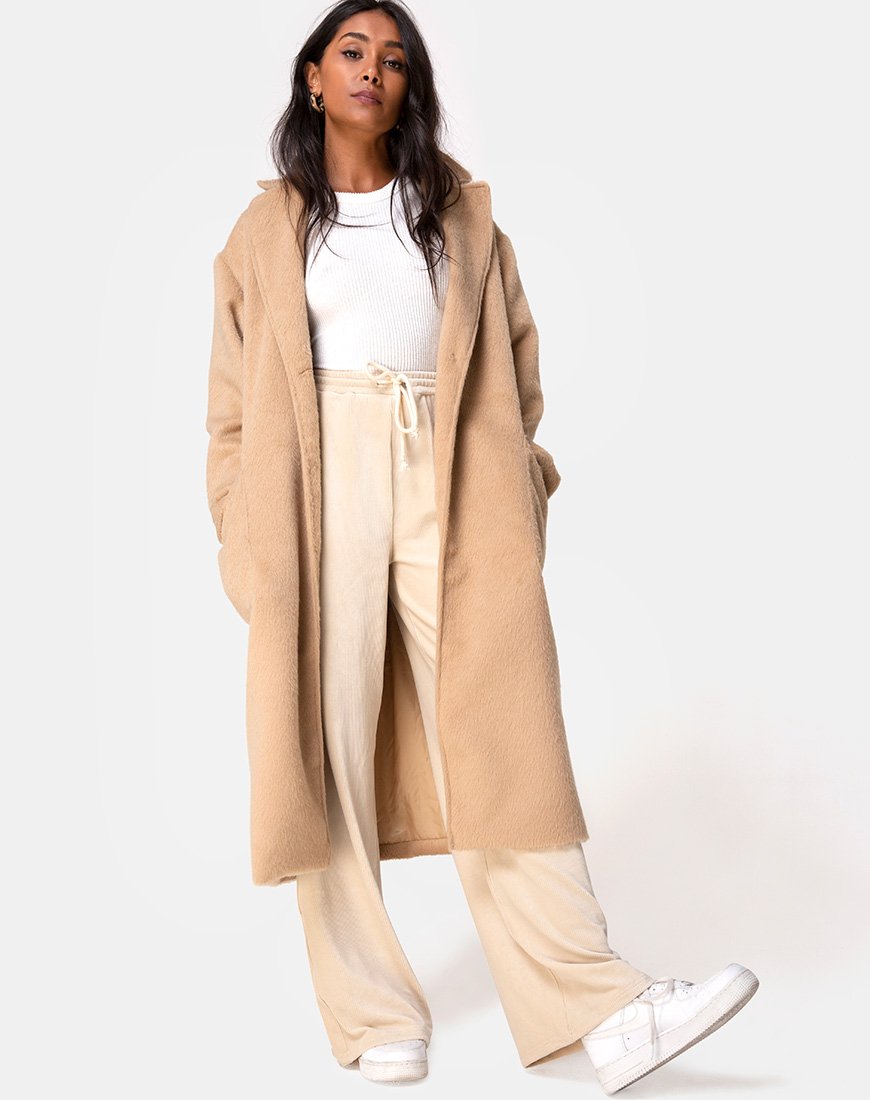 Image von Duster Coat in gewebtem Tan
