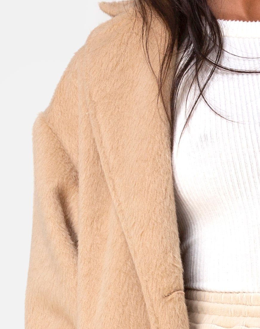 Image von Duster Coat in gewebtem Tan