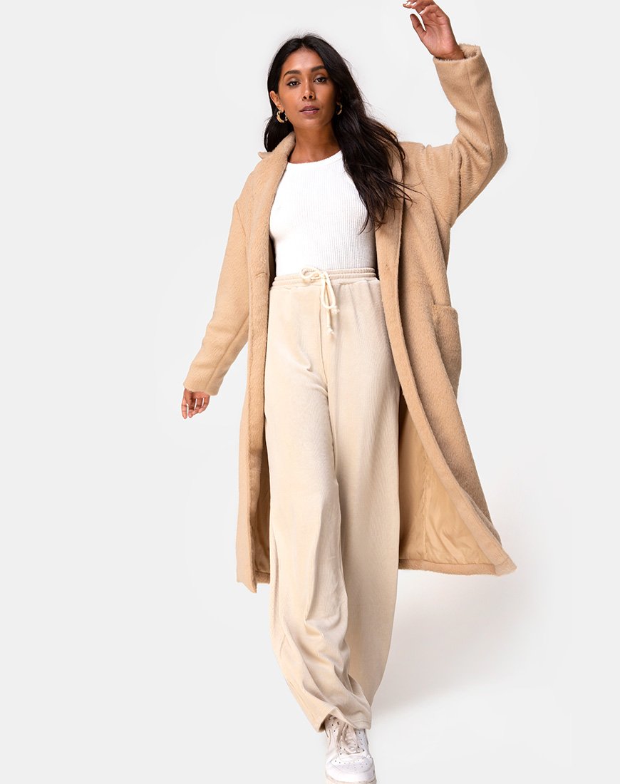 Image von Duster Coat in gewebtem Tan