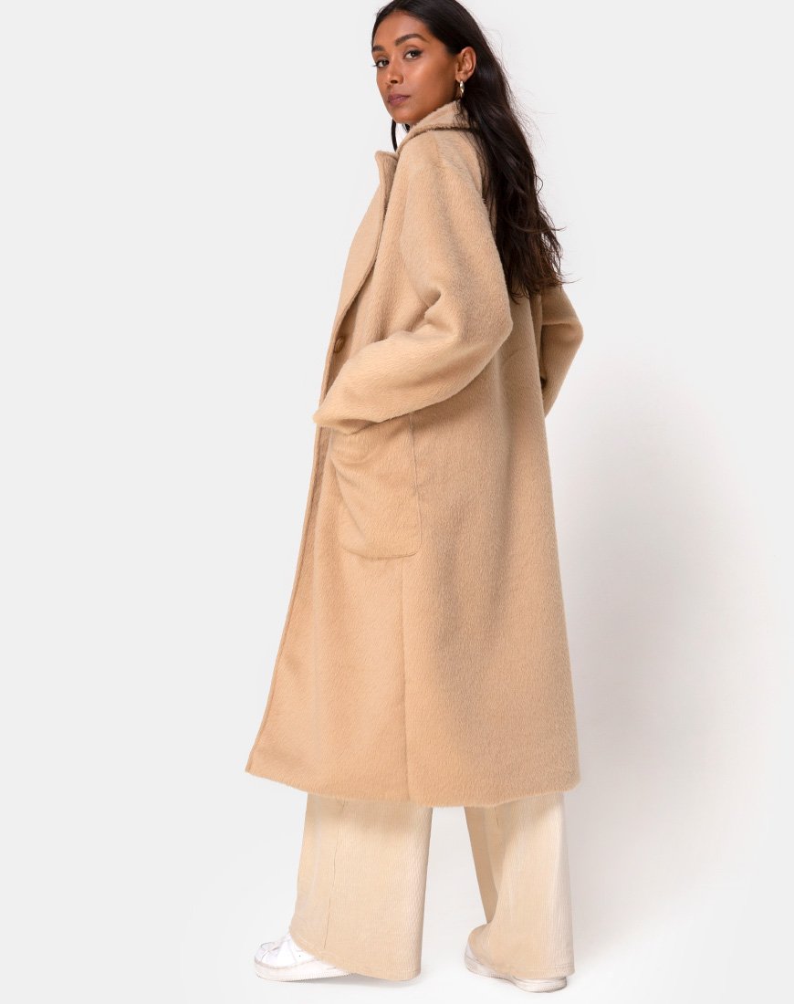 Image von Duster Coat in gewebtem Tan