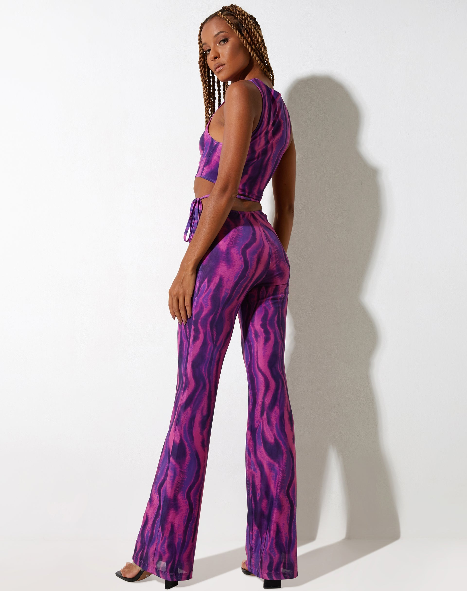 Abbildung der Eda Trouser in Tropical Rave Pink