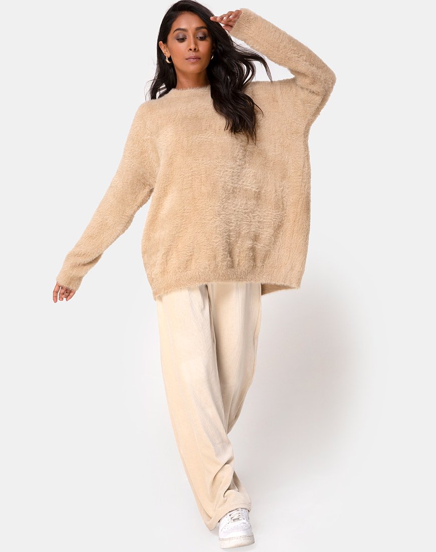 Image of Edgen Pullover aus Strick Sand