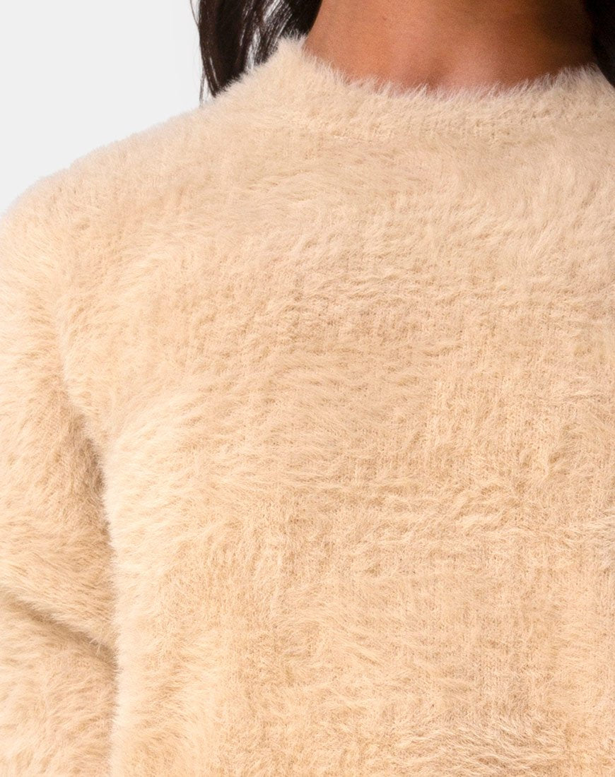 Image of Edgen Pullover aus Strick Sand