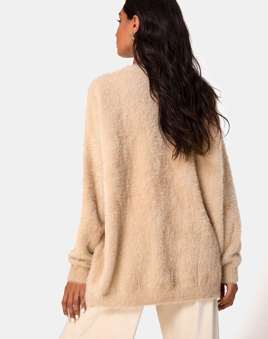 Image of Edgen Pullover aus Strick Sand