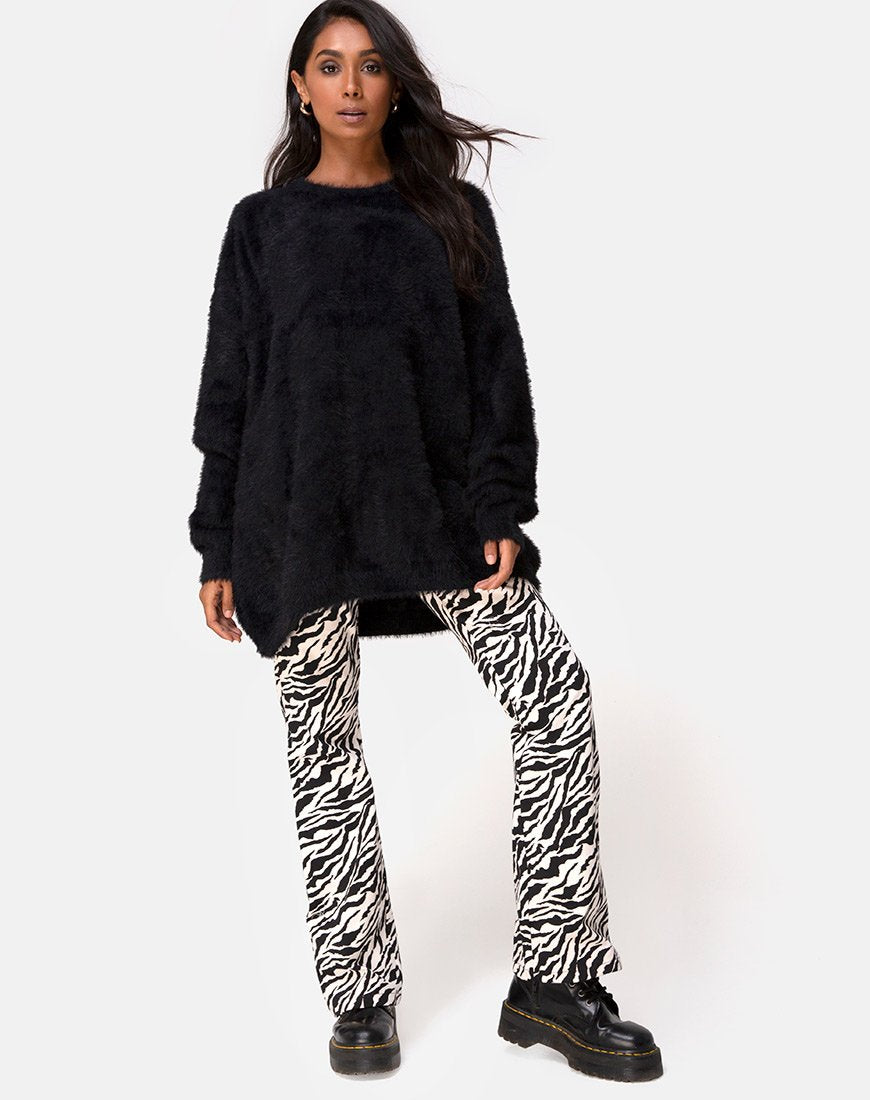 Image of Edgen Pullover aus Strick Schwarz