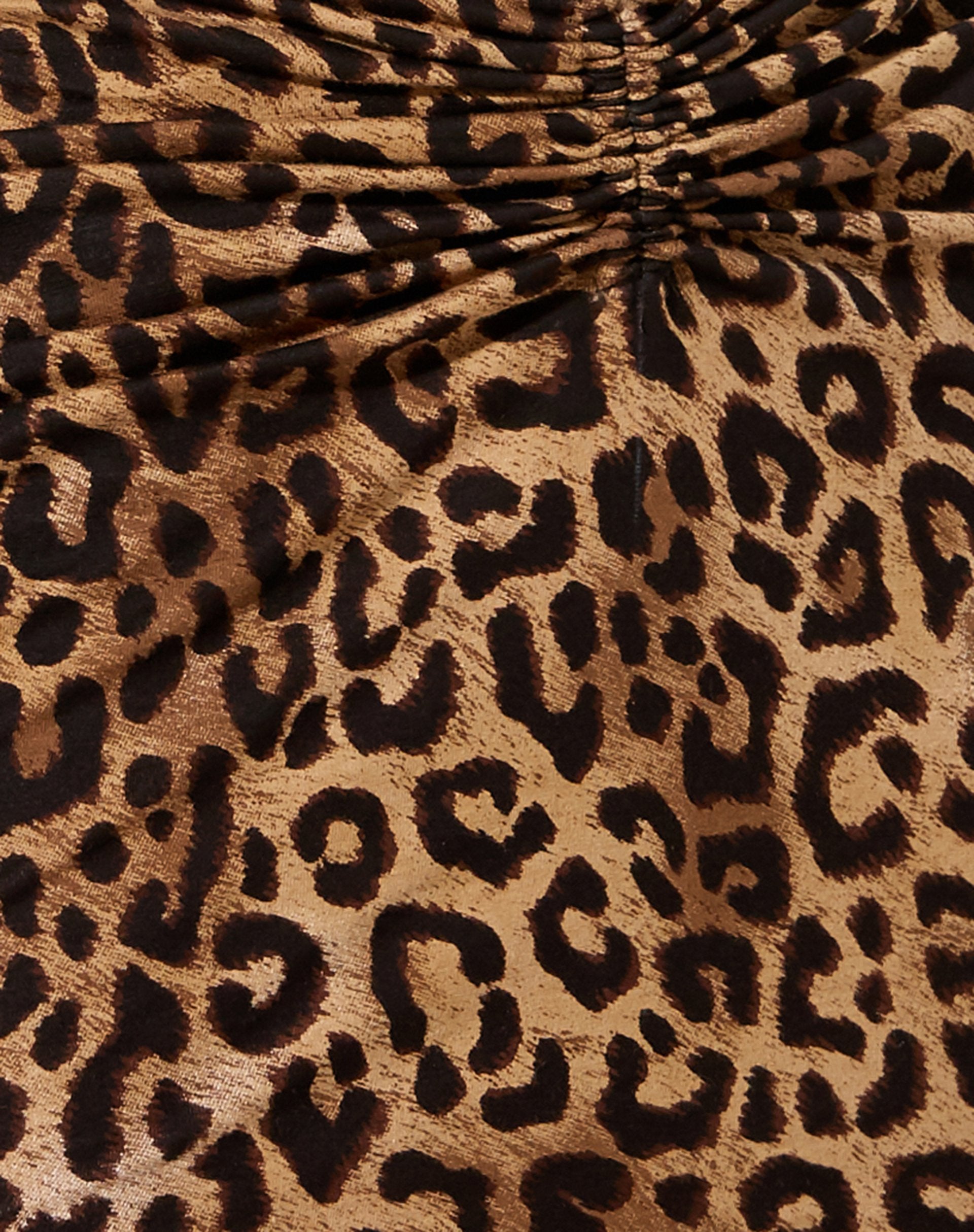 Bild von Ejon Minirock in Nachtleopardenbraun
