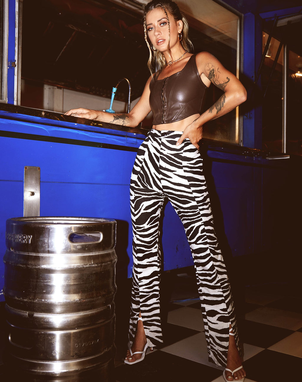 Gesta Hose in Huge Zebra