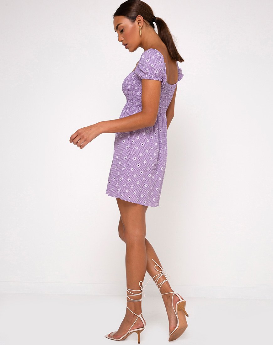 Image of Eldre Kleid in Daisy Field Lavendel