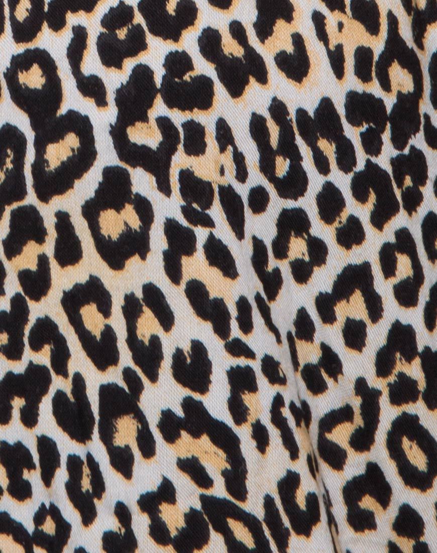 Bild von Elgia Slip Dress in Rar Leopard Braun