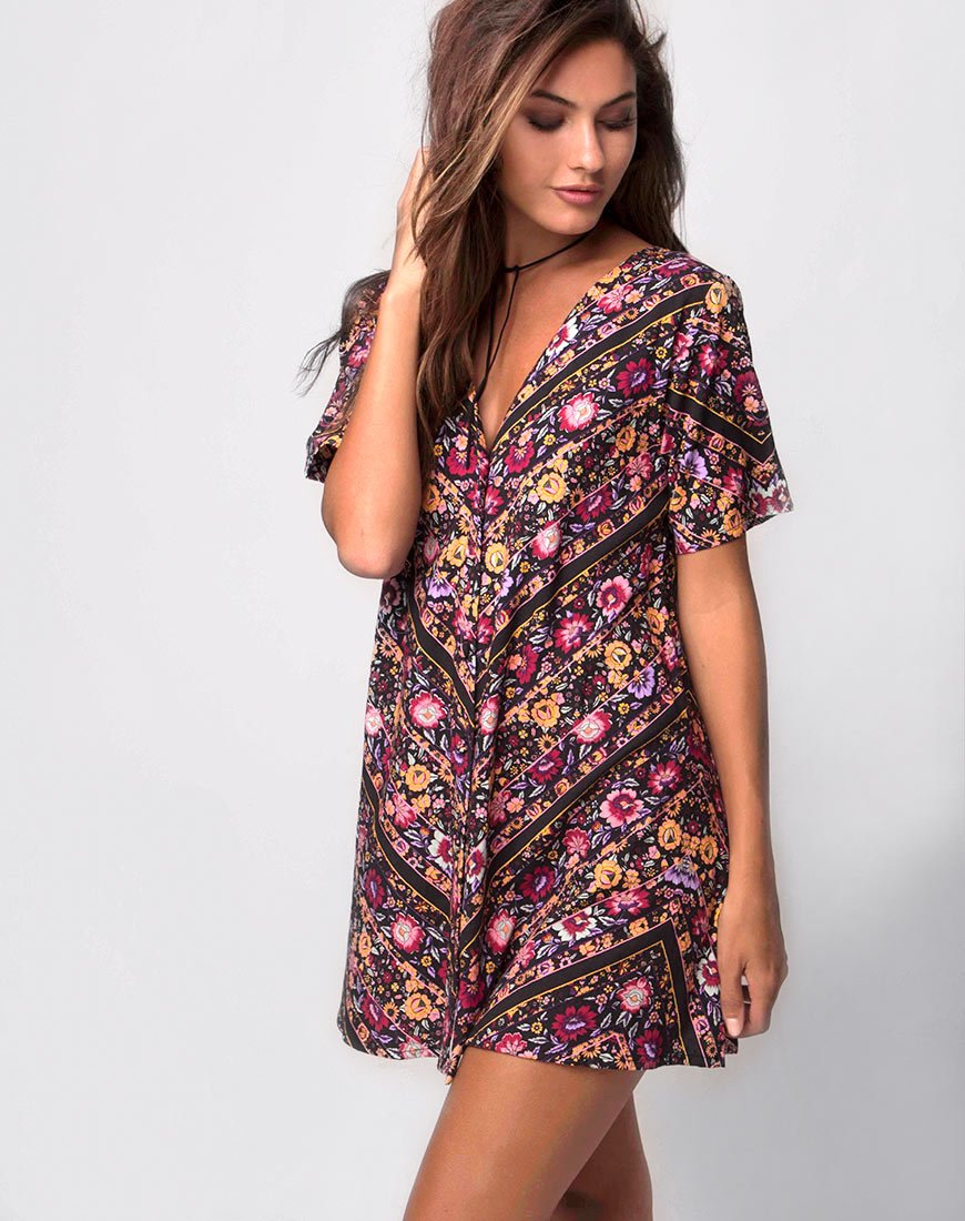 Bild von Crosena Swing Kleid in Gypsy Rose