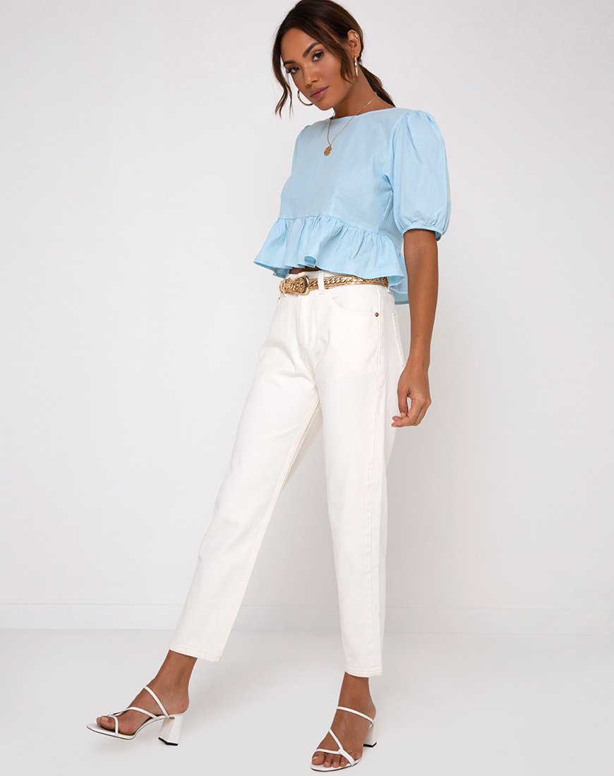 Bild von Ellen Top in Himmelblau