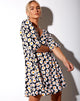 Bild von Elna Babydoll Kleid in Daisy Love Schwarz